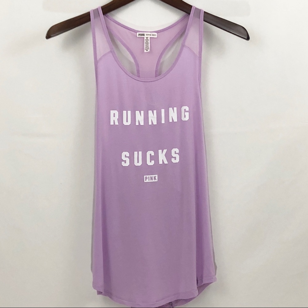 VS PINK Running Sucks Tank